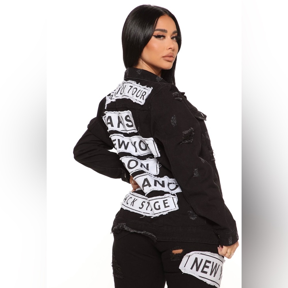 Black New York jacket